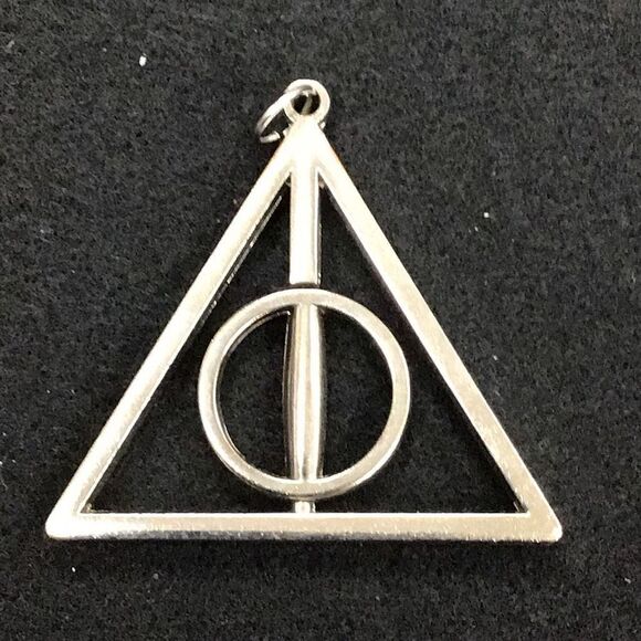Pendant, Harry Potter, style ring, and a triangle - Picture 2 of 3
